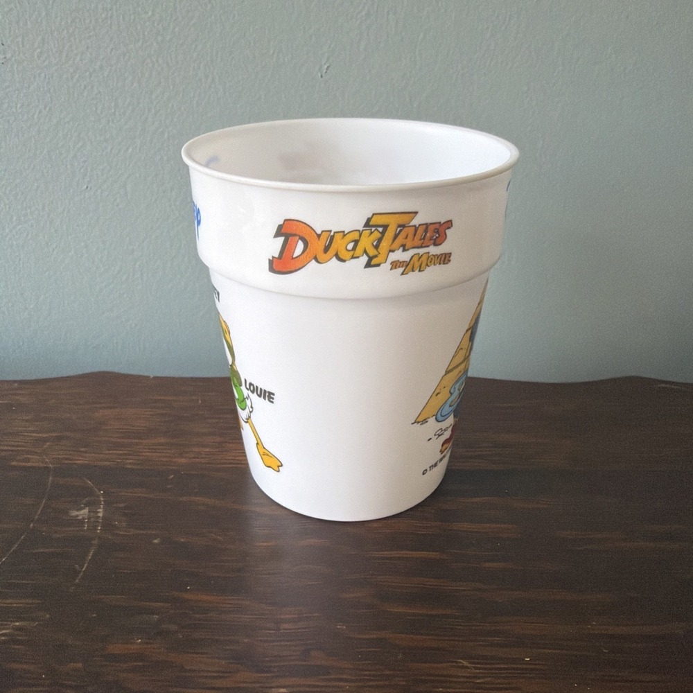Disney DuckTales the Movie  Plastic Cup (1990)
